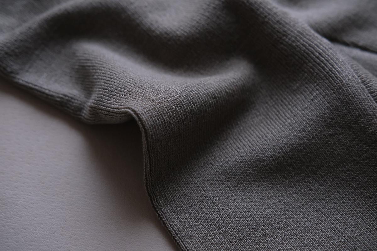 リネンニットレギンス マチ付き｜グレー｜2 size