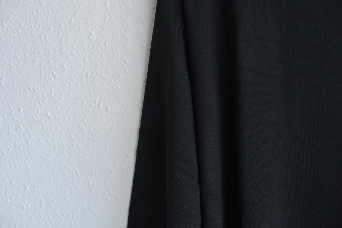 MITTAN / スーパー180'sウールタートル 黒 KN-37 / unisex