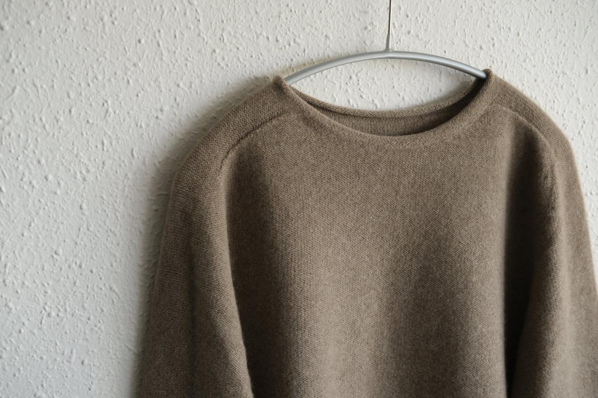 enrica cashmere sable knit｜mocha(dark)