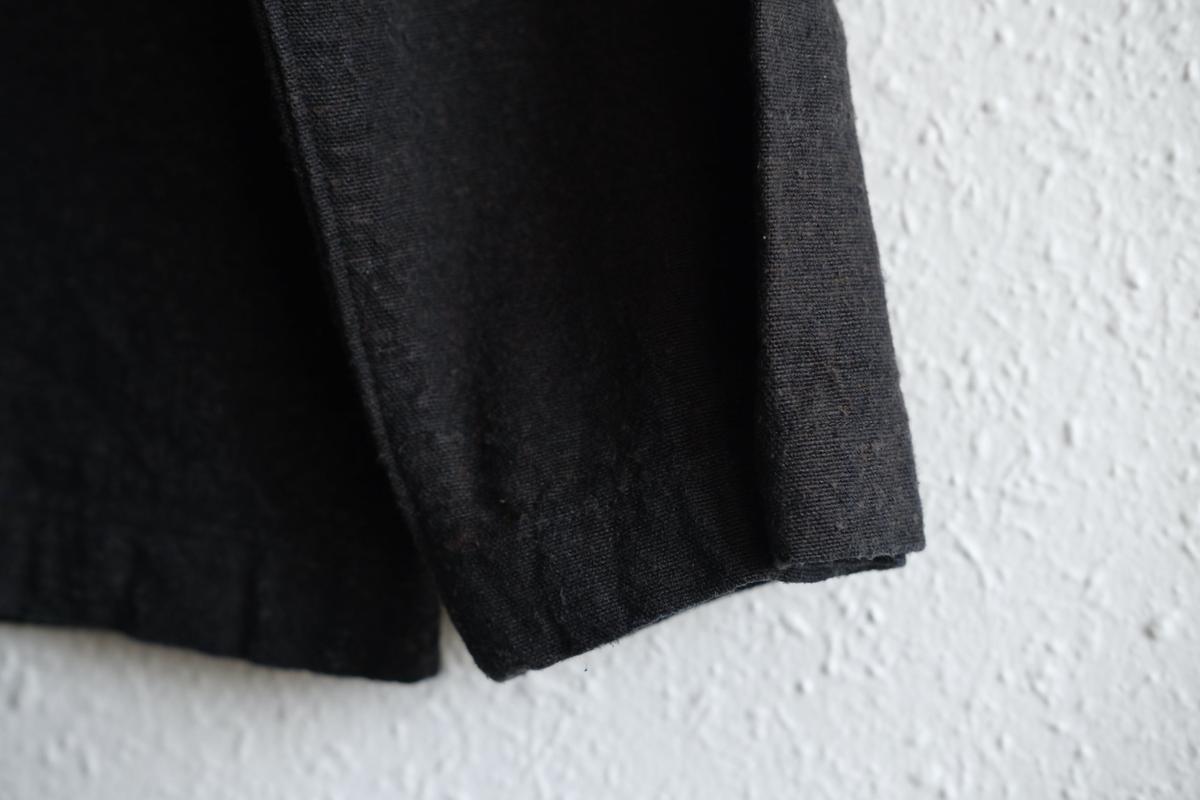 MITTAN / 亜麻苧麻絹シャツジャケット 墨茶 JK-76 / unisex