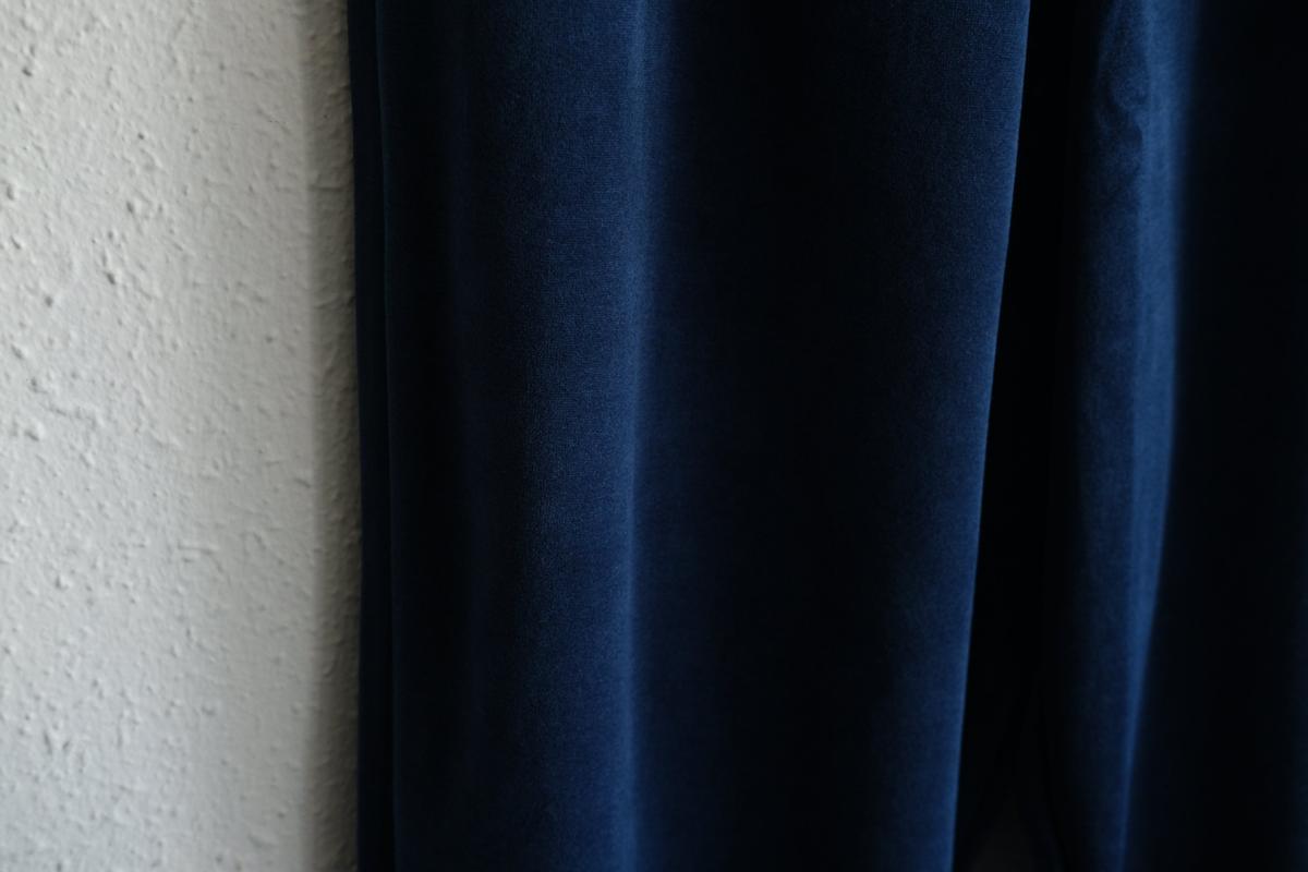 yohaku ドバイパンツ｜サーマル素材 ブラック｜unisex freesize