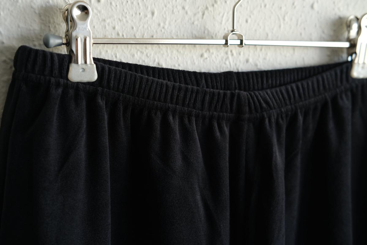 yohaku ドバイパンツ｜ベロア素材 ネイビー｜unisex freesize