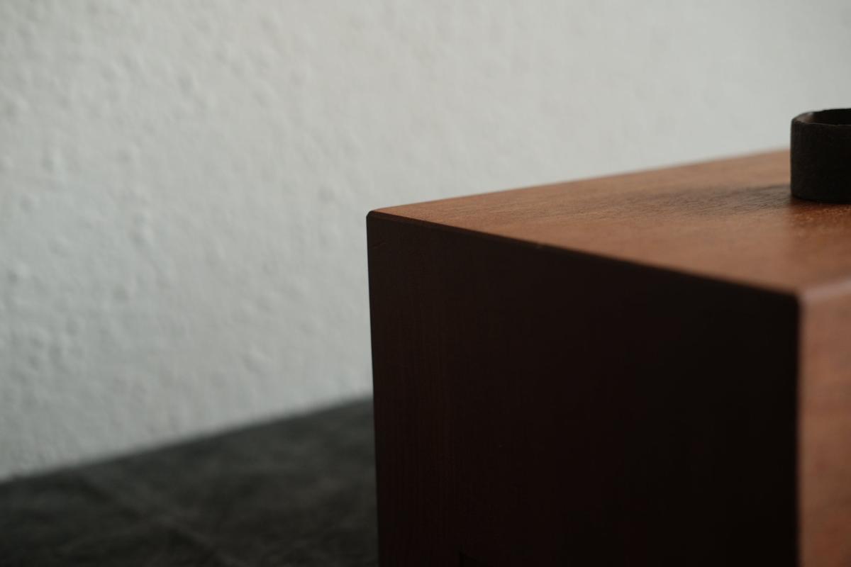 無垢材の切出し脚付き台 アサメラ オイル仕上げ ＜2＞