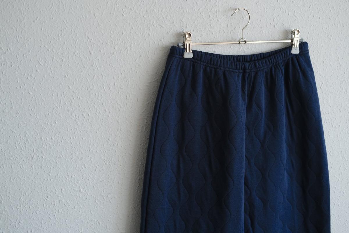 yohaku ドバイパンツ｜キルティング素材 カーキ｜unisex freesize