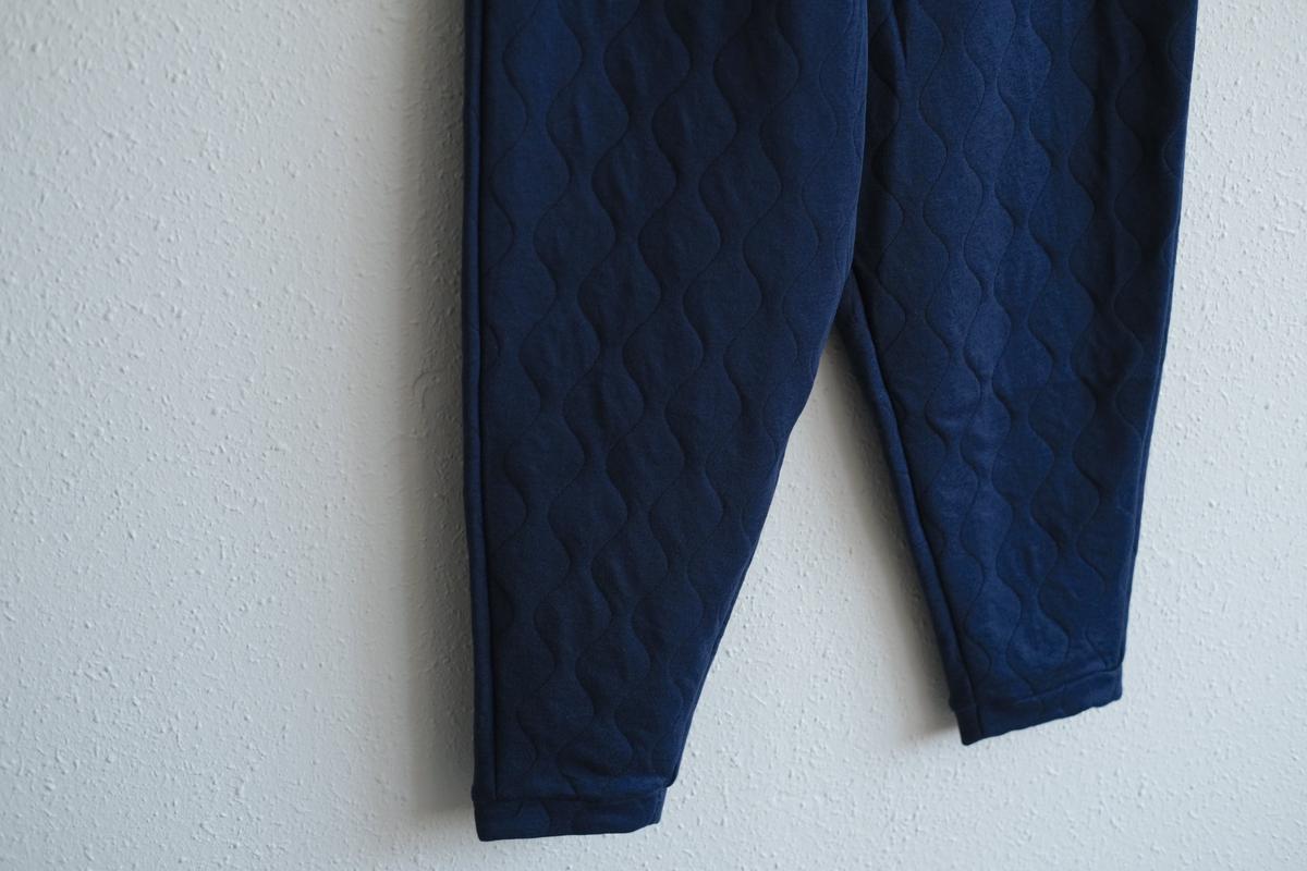 yohaku ドバイパンツ｜キルティング素材 カーキ｜unisex freesize