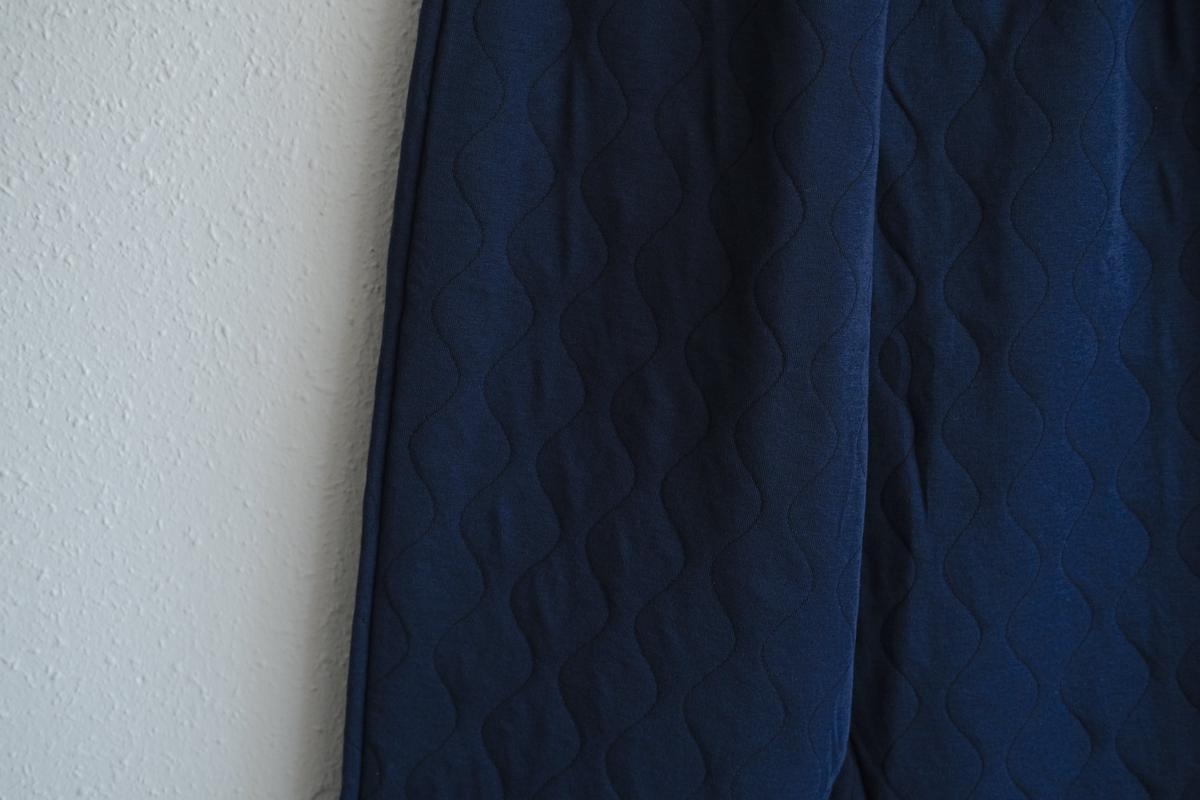 yohaku ドバイパンツ｜キルティング素材 カーキ｜unisex freesize