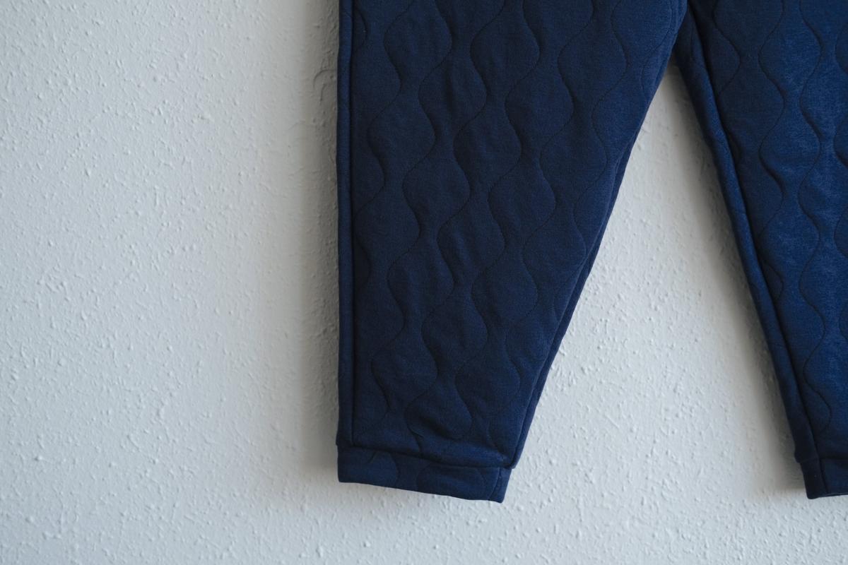 yohaku ドバイパンツ｜キルティング素材 カーキ｜unisex freesize