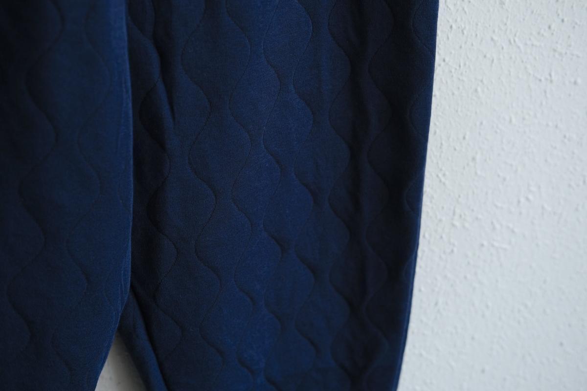 yohaku ドバイパンツ｜キルティング素材 カーキ｜unisex freesize