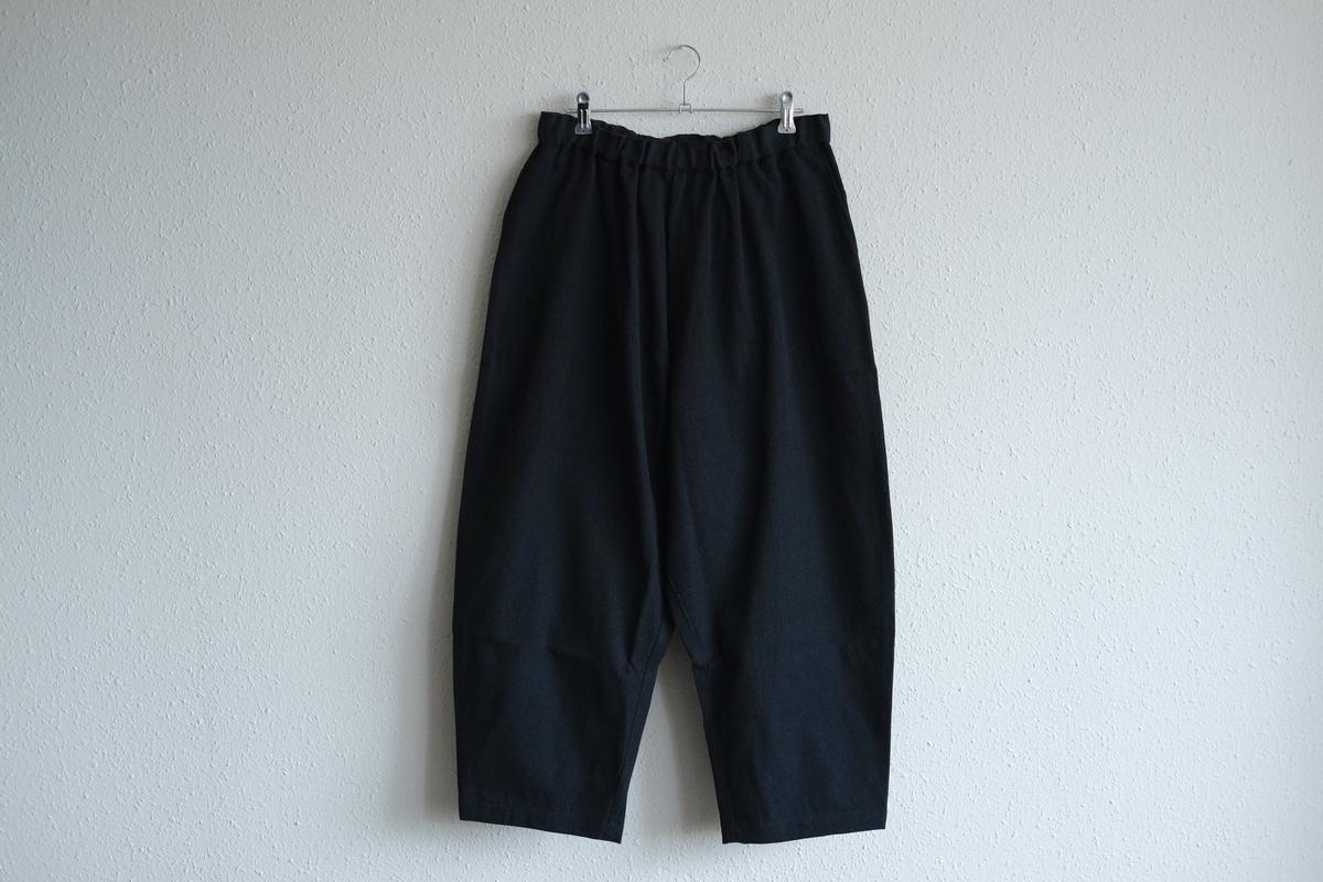 MITTAN / NMウールOCツイルパンツ 紺黒 PT-125 / unisex – PINT_MN