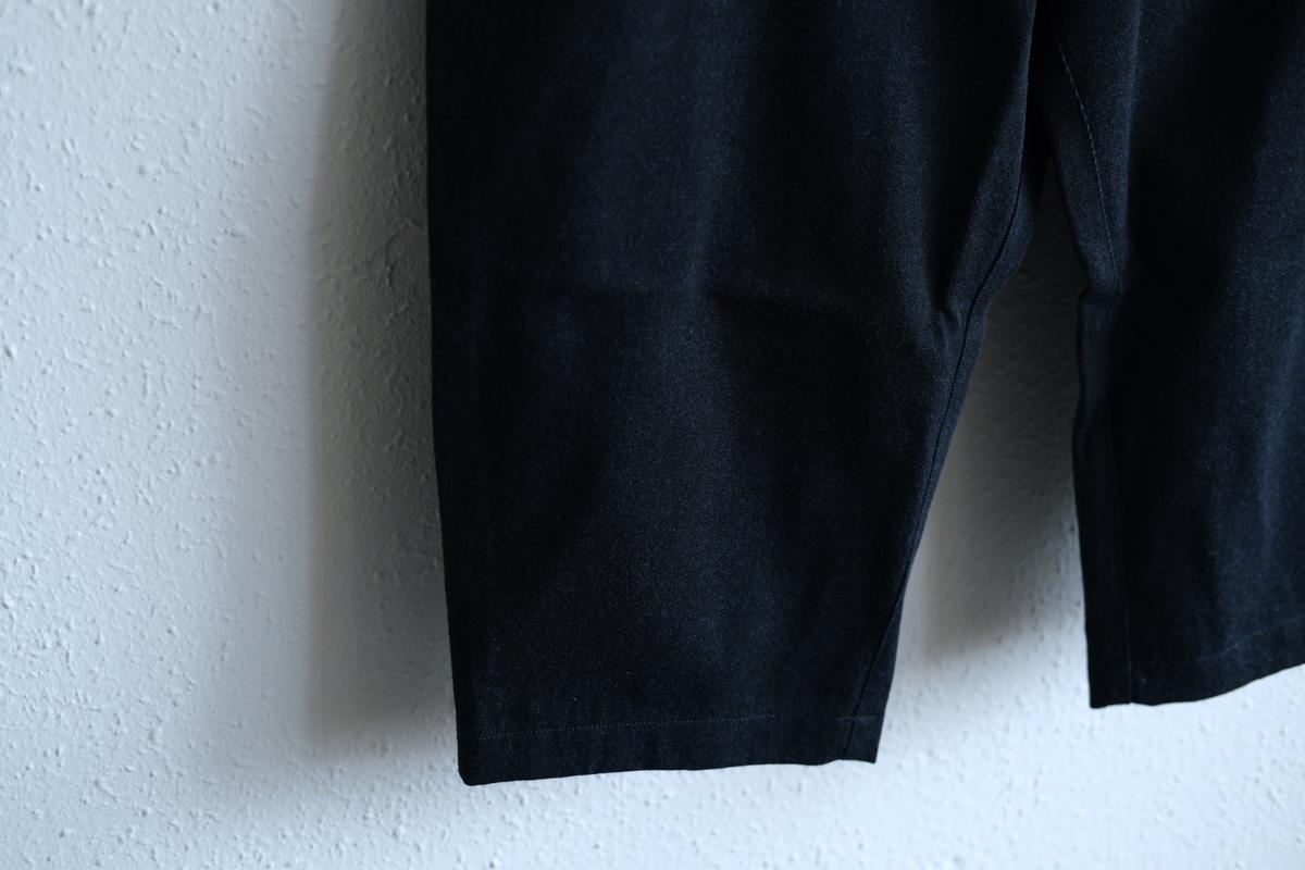 MITTAN / NMウールOCツイルパンツ 紺黒 PT-125 / unisex