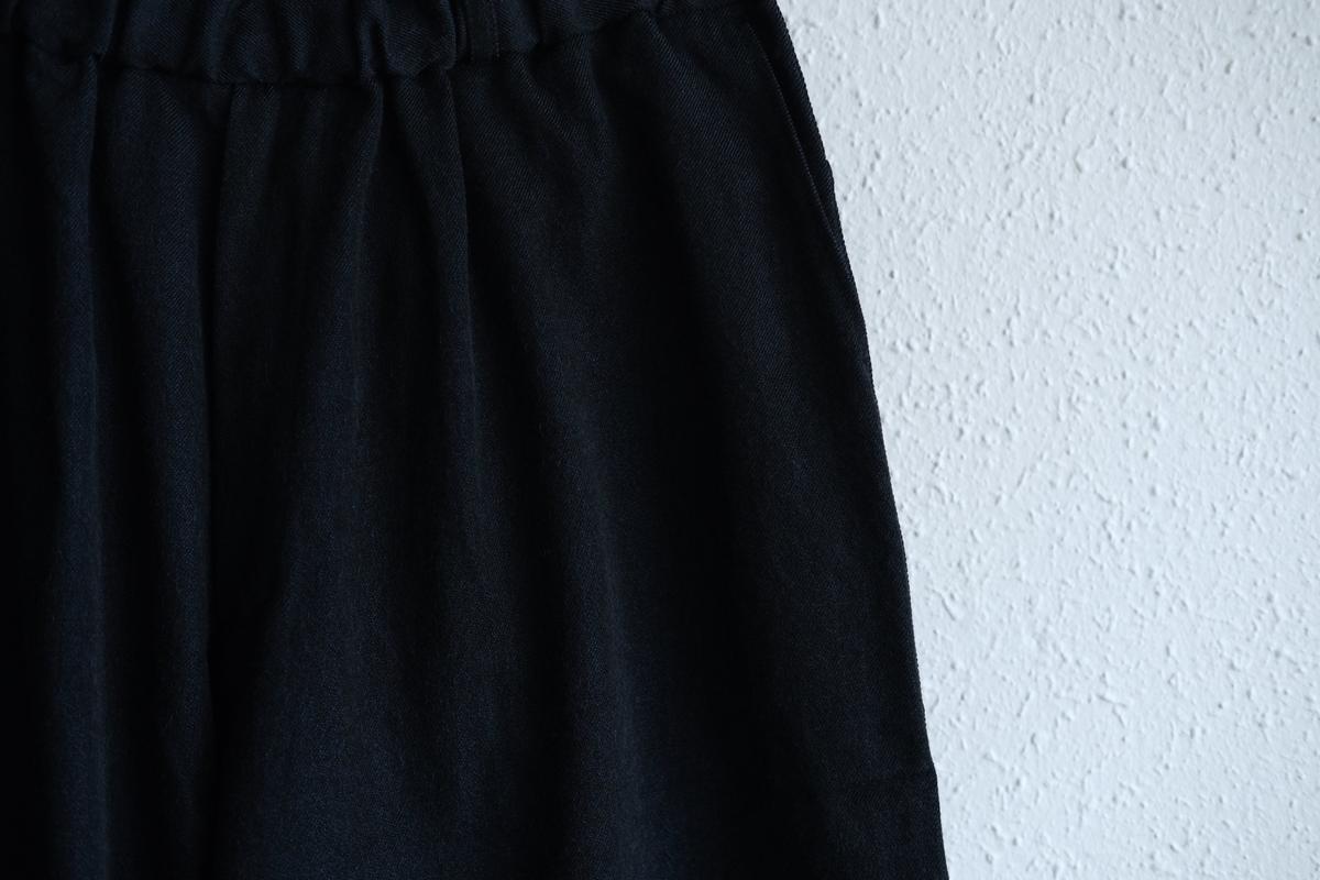 MITTAN / NMウールOCツイルパンツ 紺黒 PT-125 / unisex