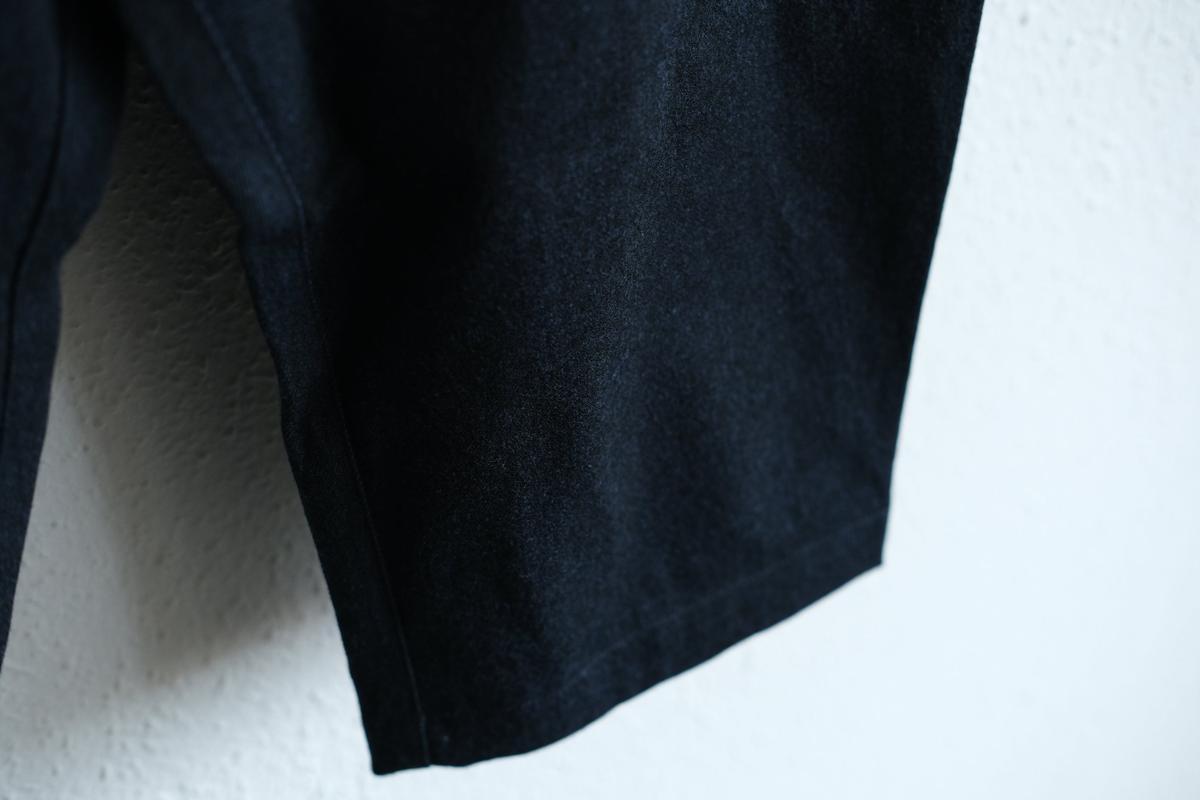 MITTAN / NMウールOCツイルパンツ 紺黒 PT-125 / unisex