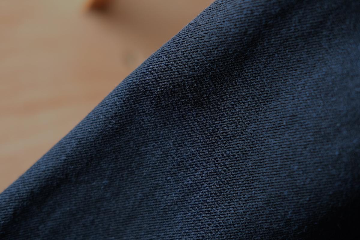 MITTAN / NMウールOCツイルパンツ 紺黒 PT-125 / unisex