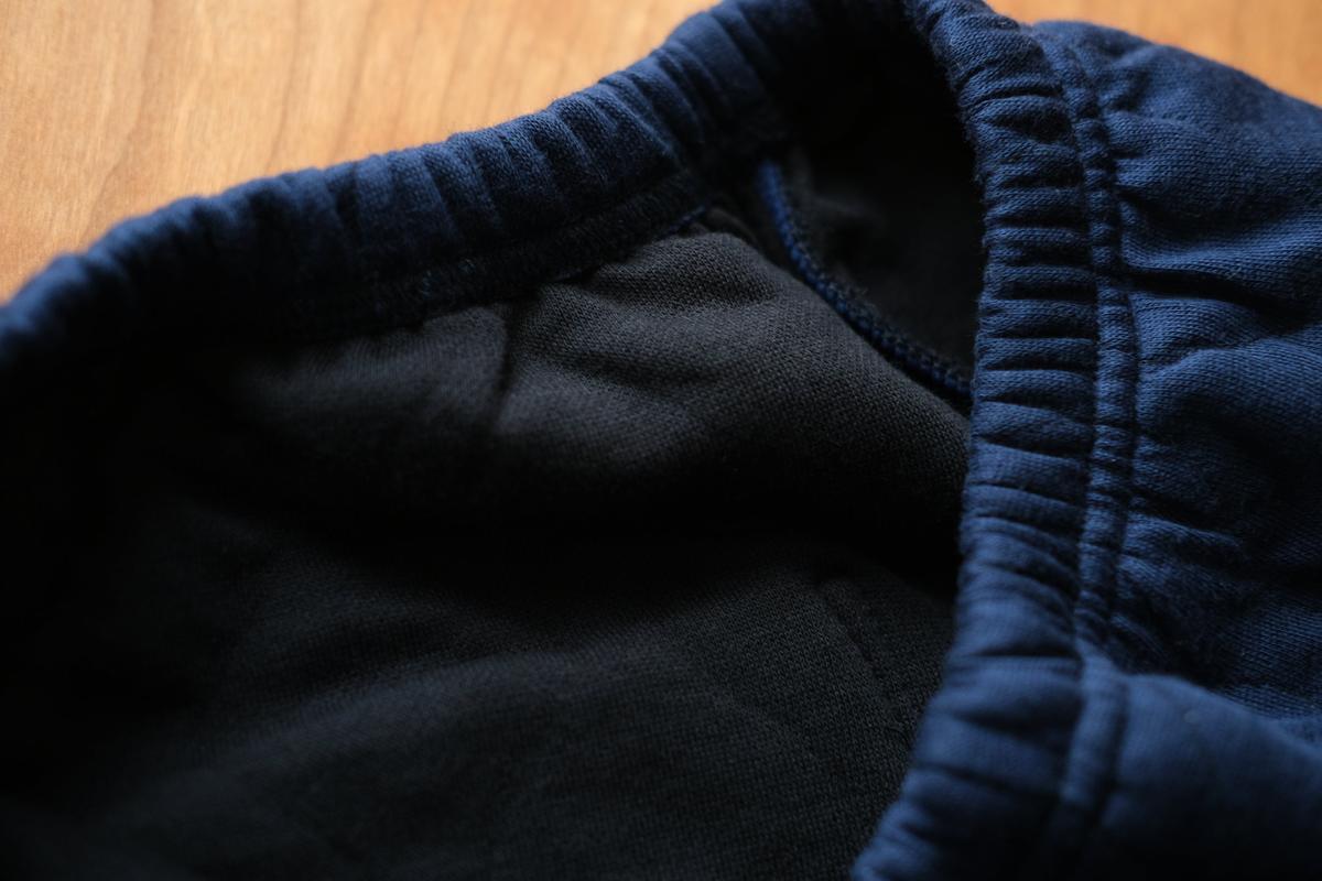 yohaku ドバイパンツ｜キルティング素材 カーキ｜unisex freesize