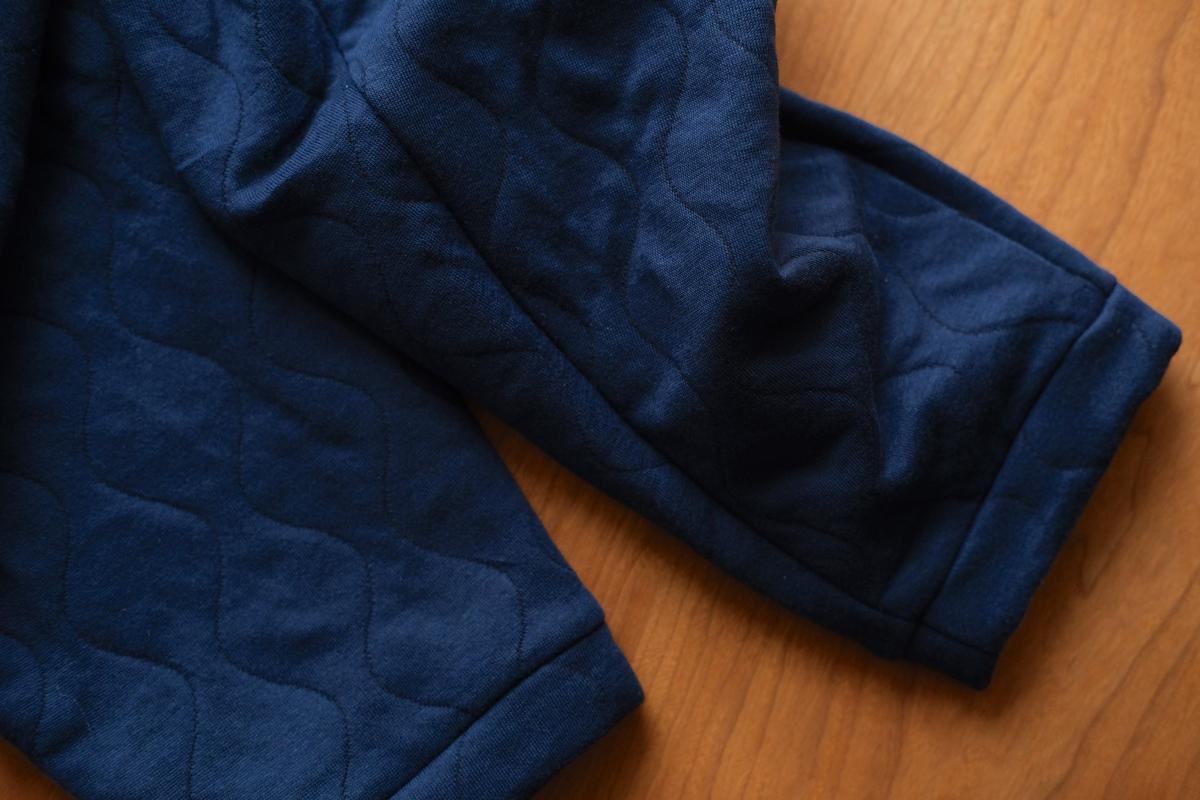 yohaku ドバイパンツ｜キルティング素材 カーキ｜unisex freesize