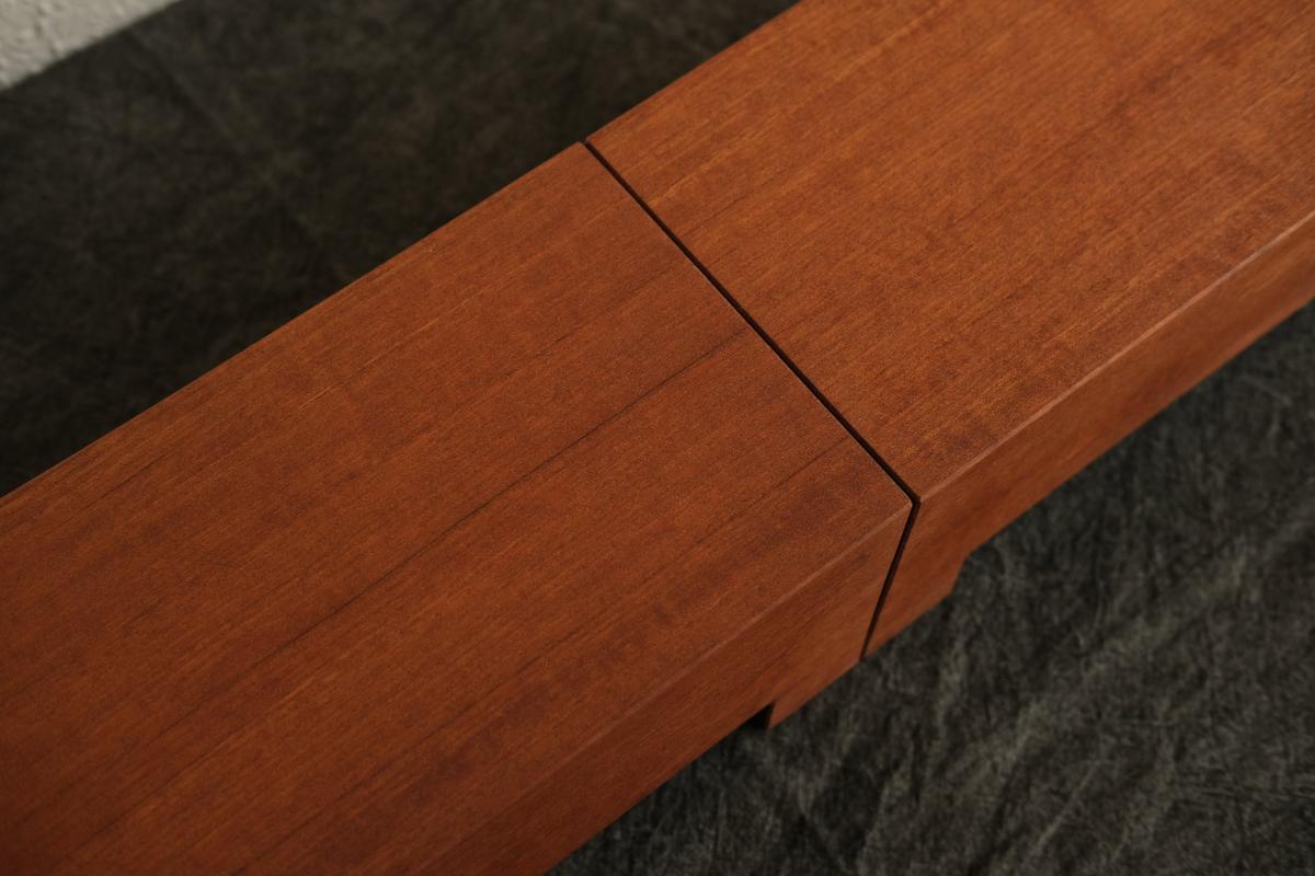 無垢材の切出し脚付き台 アサメラ オイル仕上げ ＜1＞