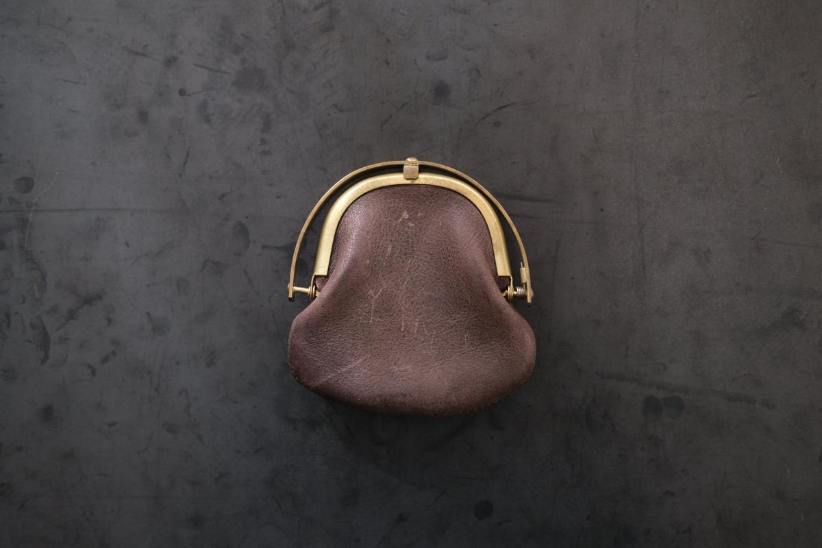 coin case ＜牛革 mocha＞
