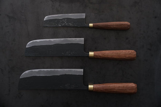 黒打ち菜切 165mm 赤畠大徳