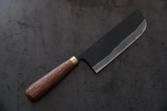 黒打ち菜切 180mm 赤畠大徳