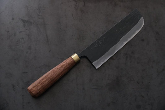 黒打ち菜切 165mm 赤畠大徳