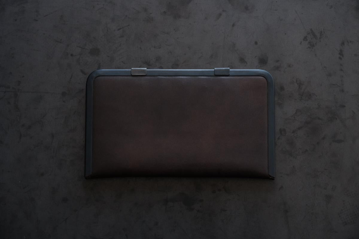 longwallet ＜牛革 #choco＞ 01