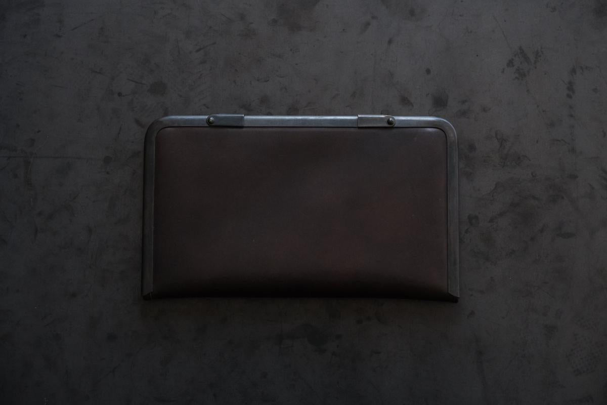 longwallet ＜牛革 #choco＞ 01