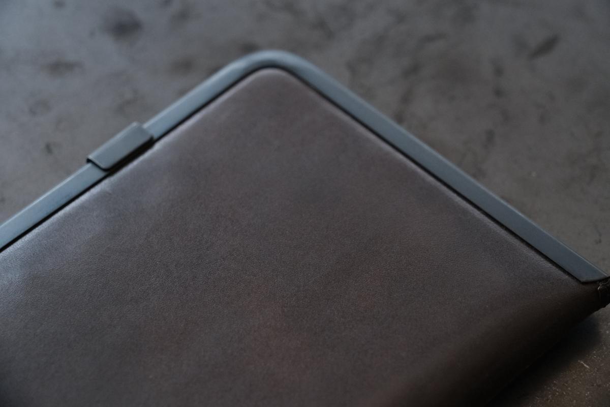 longwallet ＜牛革 #choco＞ 01