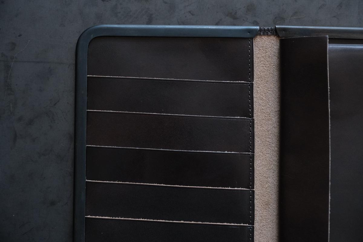 longwallet ＜牛革 #choco＞ 01