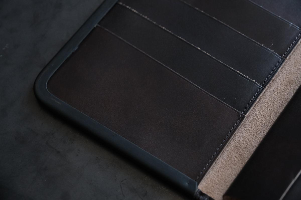 longwallet ＜牛革 #choco＞ 01