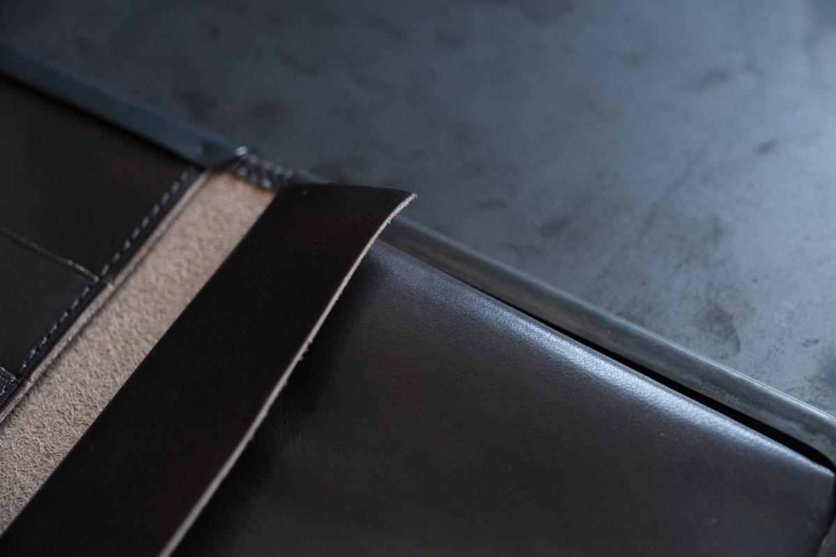 longwallet ＜牛革 #choco＞ 01