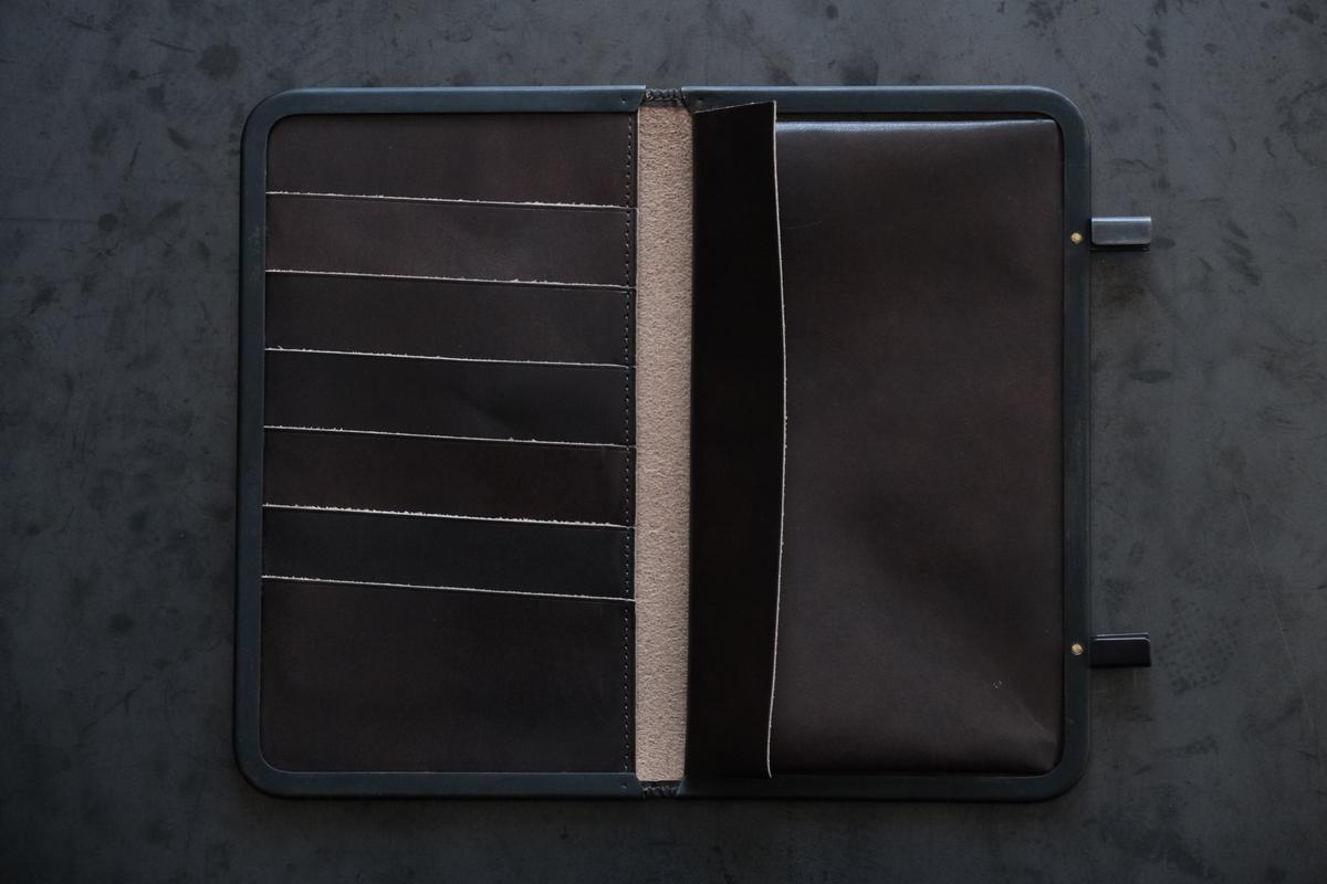 longwallet ＜牛革 #choco＞ 02