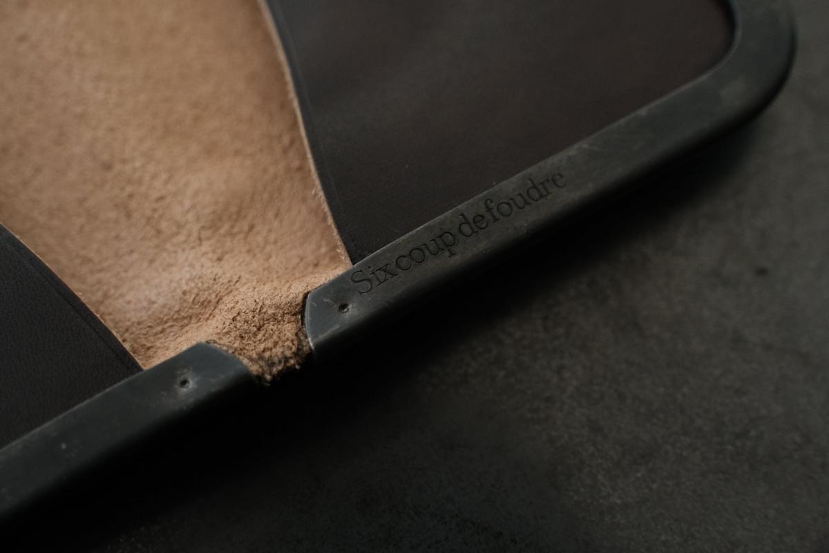 card case ＜牛革 #choco＞