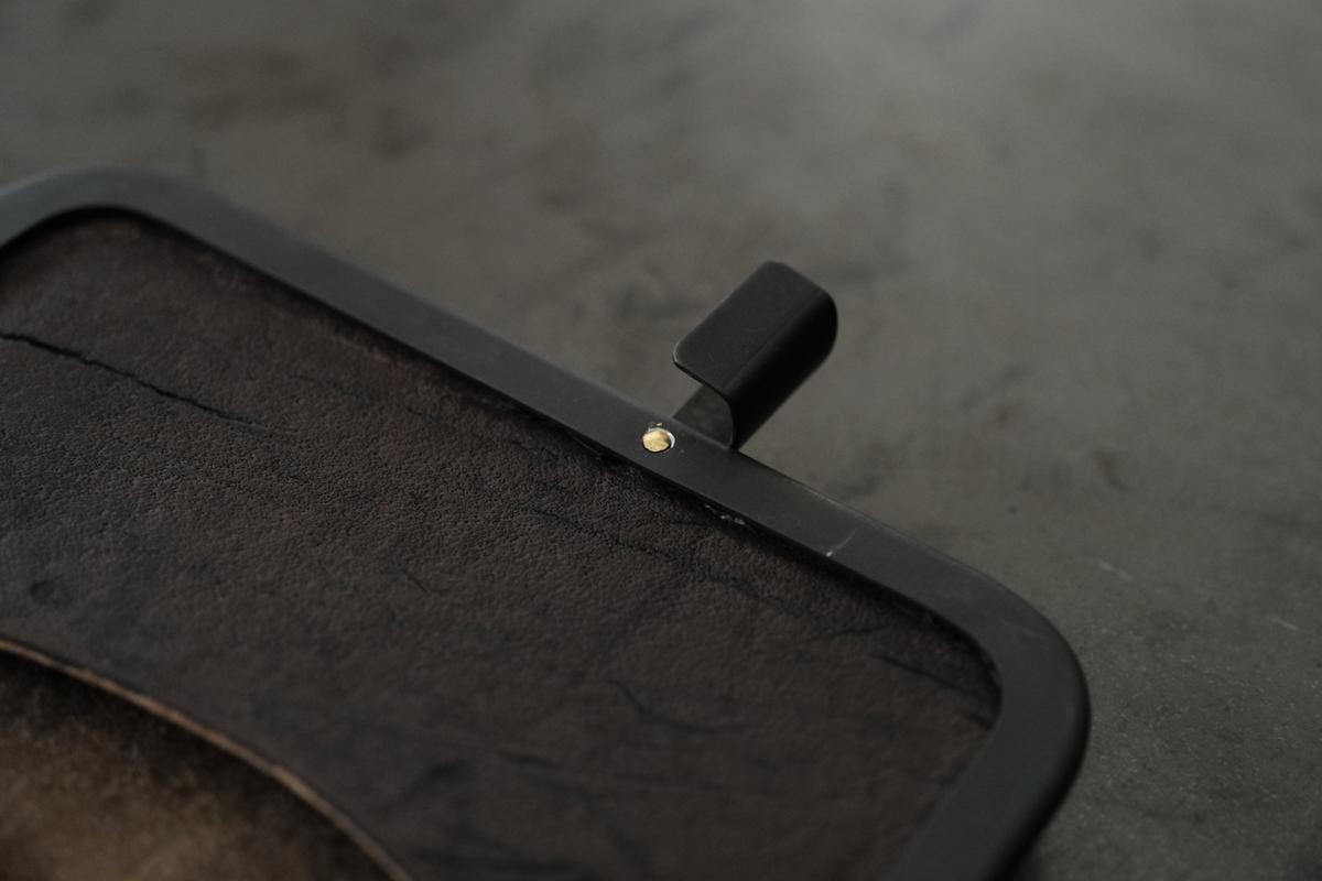 card case ＜ホースバット革 #black＞