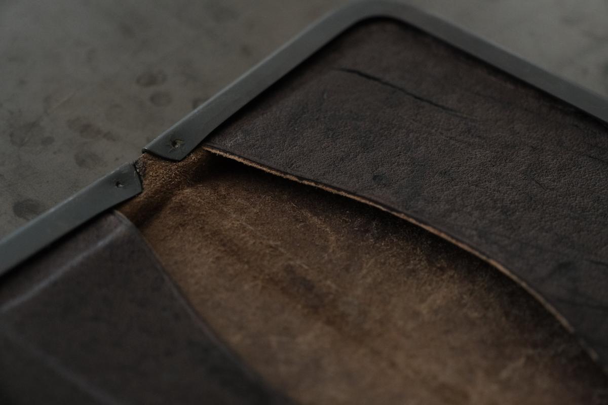 card case ＜ホースバット革 #black＞