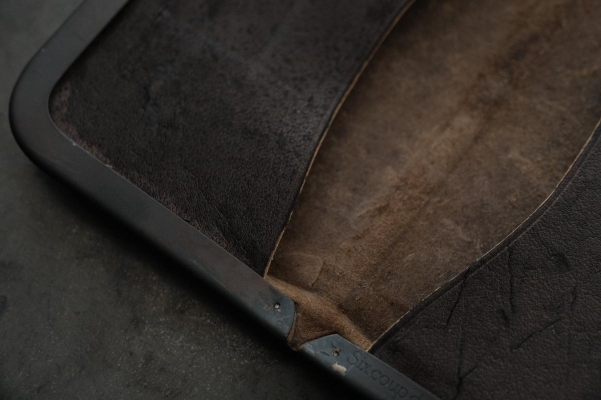 card case ＜ホースバット革 #black＞