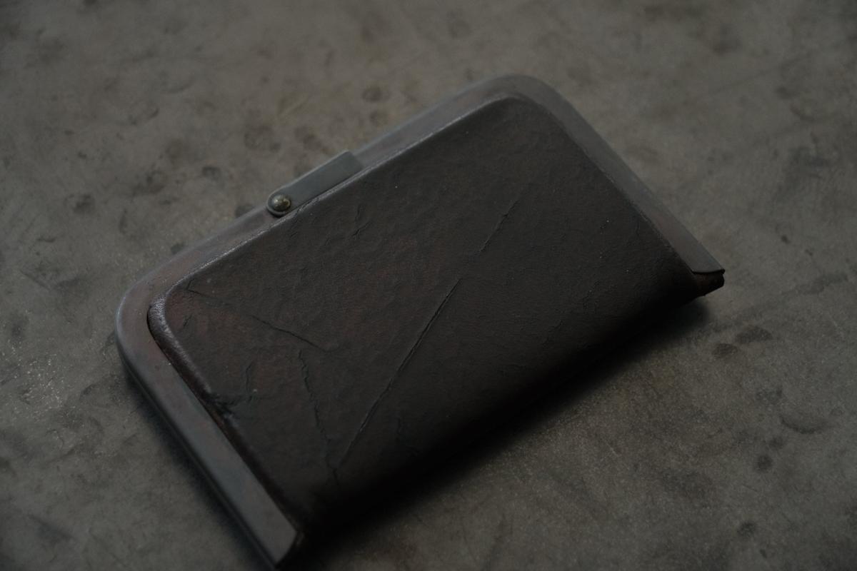 card case ＜ホースバット革 #black＞
