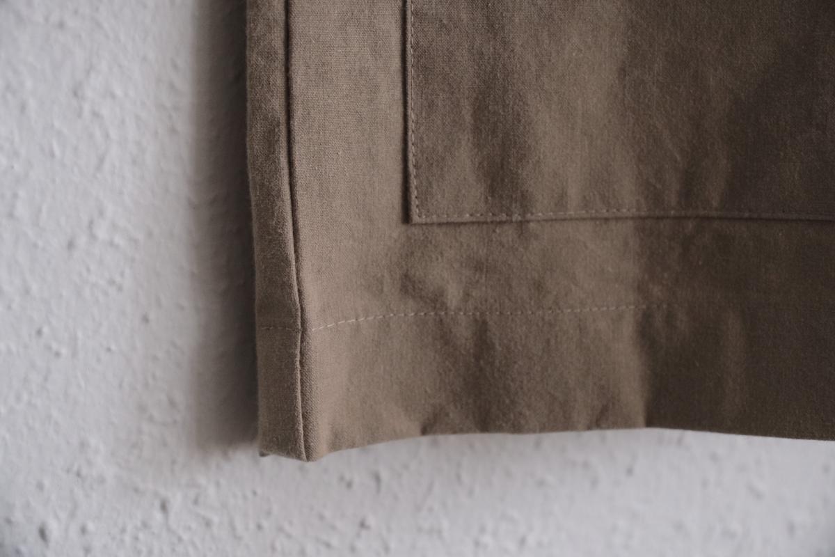 バフクロス オーバーサイズジャケット ベージュ｜unisex 3 size