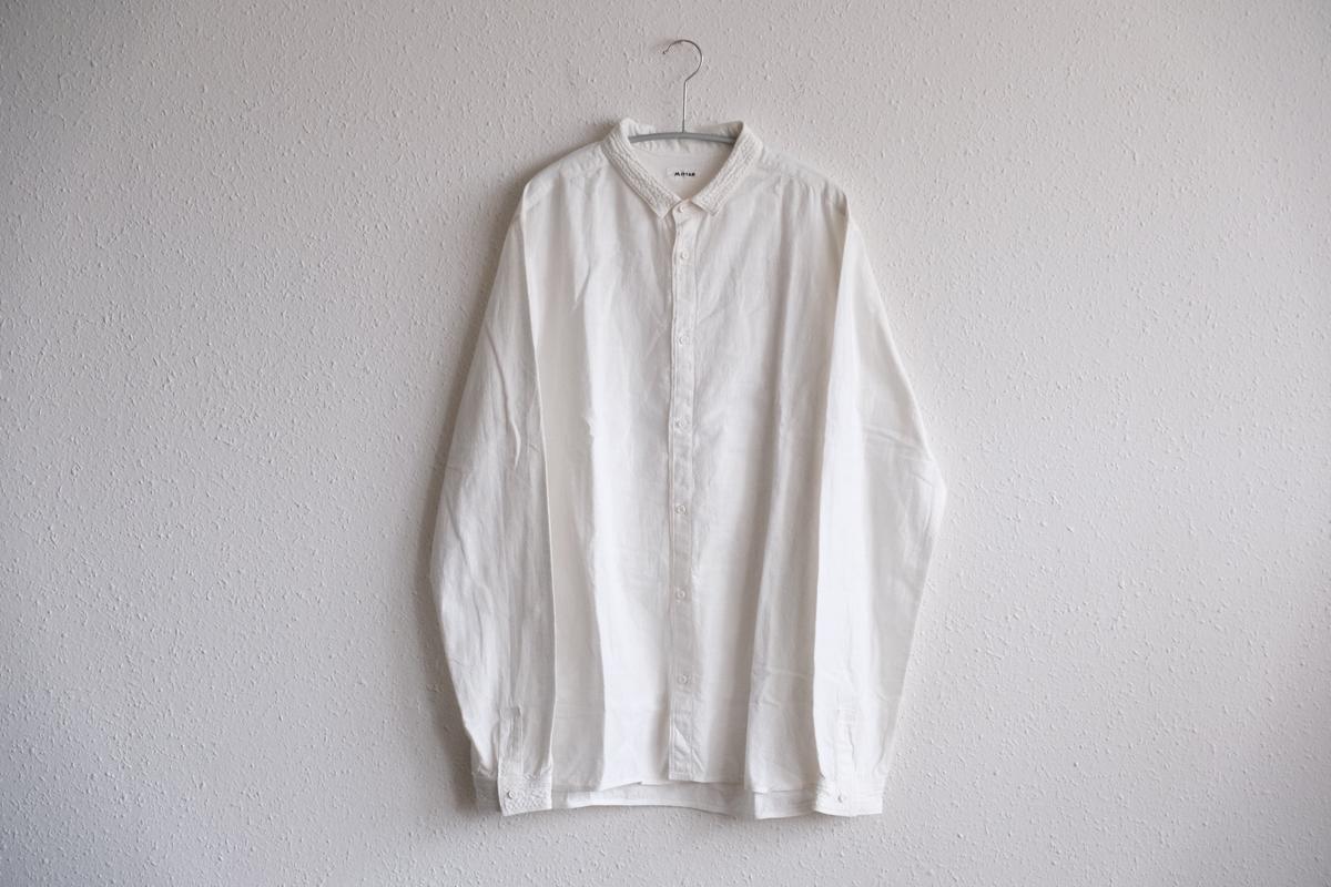 MITTAN / カディシャツ（補強）白 SH-81BH / unisex