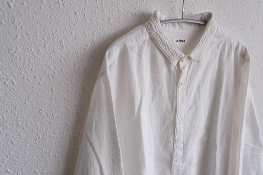 MITTAN / カディシャツ(補強)白 SH-81BH / unisex