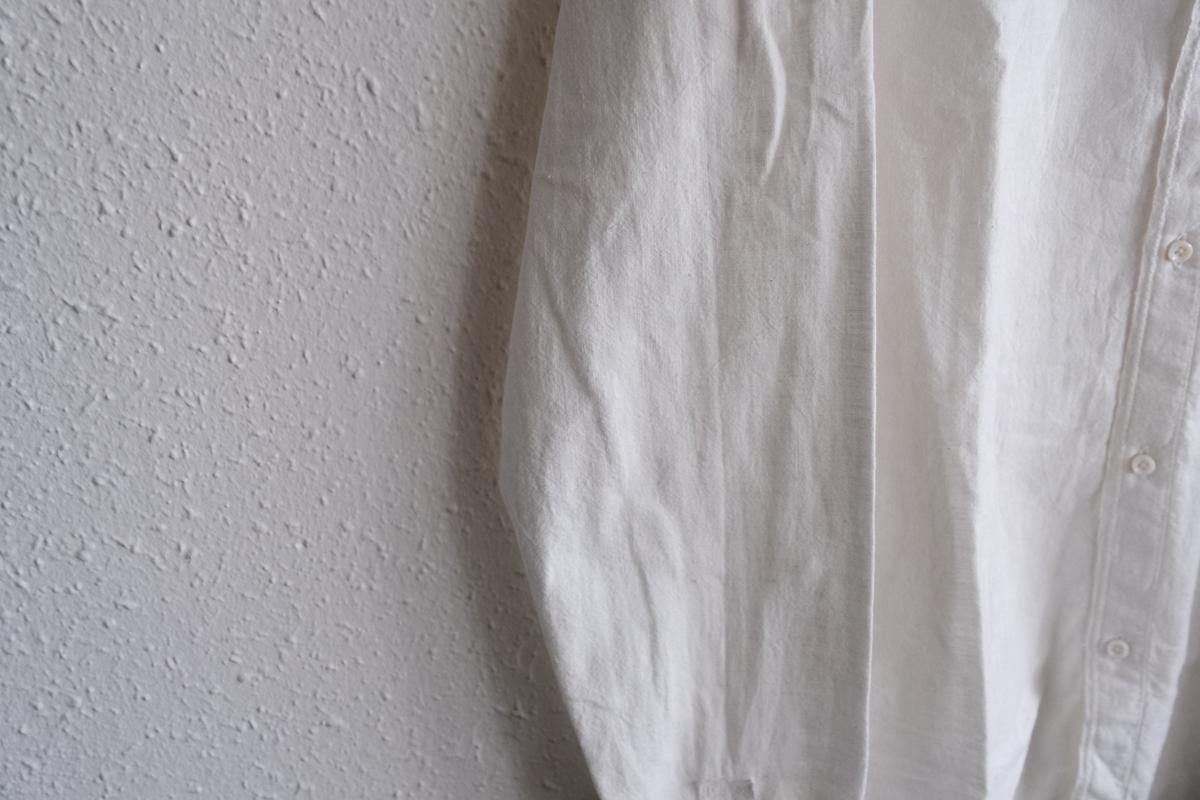 MITTAN / カディシャツ（補強）白 SH-81BH / unisex