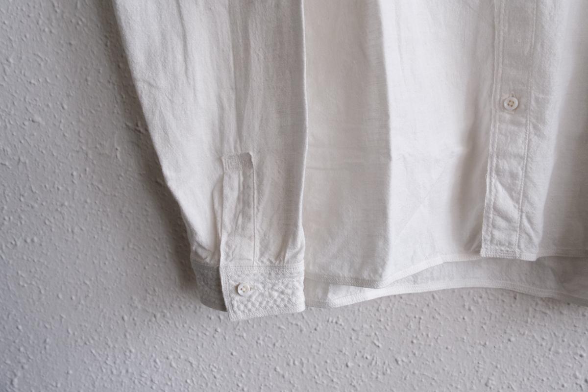 MITTAN / カディシャツ（補強）白 SH-81BH / unisex