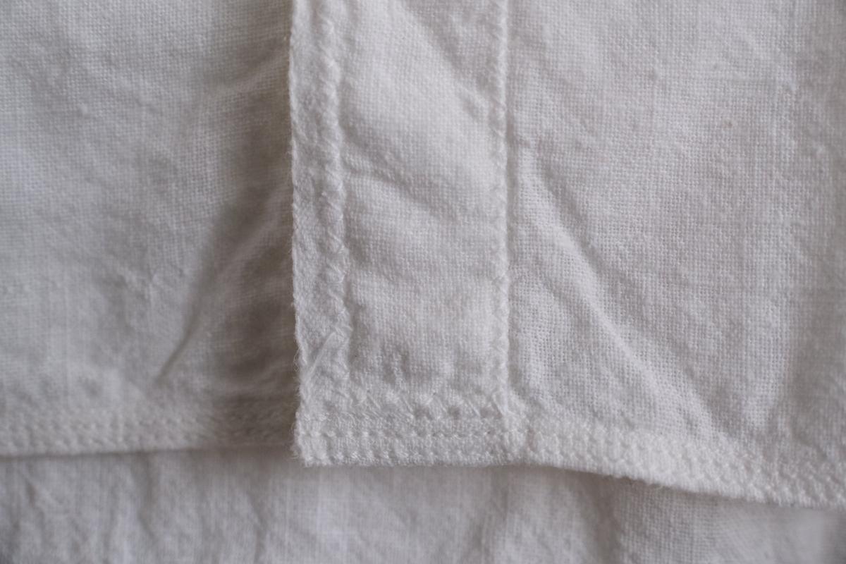 MITTAN / カディシャツ（補強）白 SH-81BH / unisex