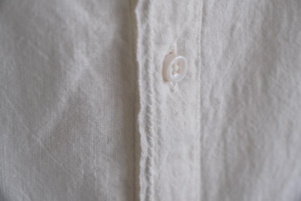 MITTAN / カディシャツ（補強）白 SH-81BH / unisex