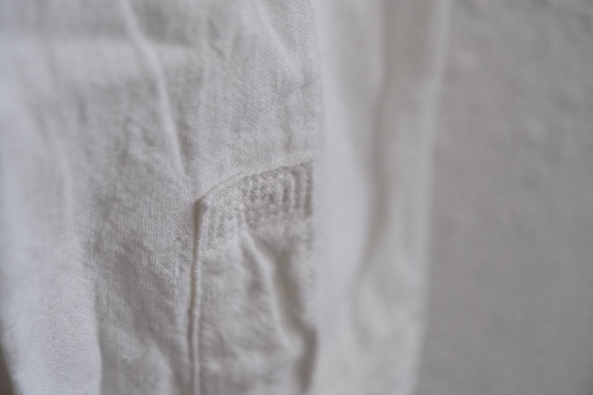 MITTAN / カディシャツ（補強）白 SH-81BH / unisex