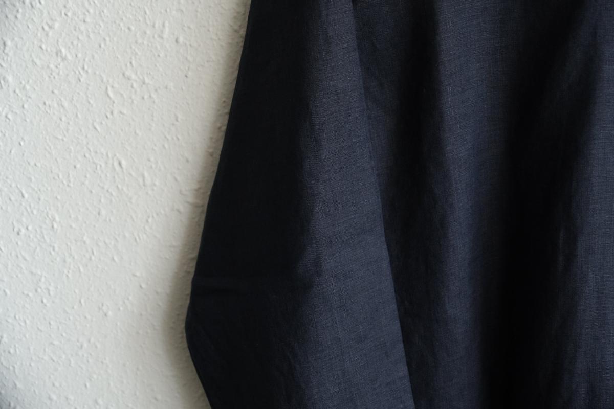 MITTAN / 大麻長袖プルオーバー 濃紺 SH-126 / unisex