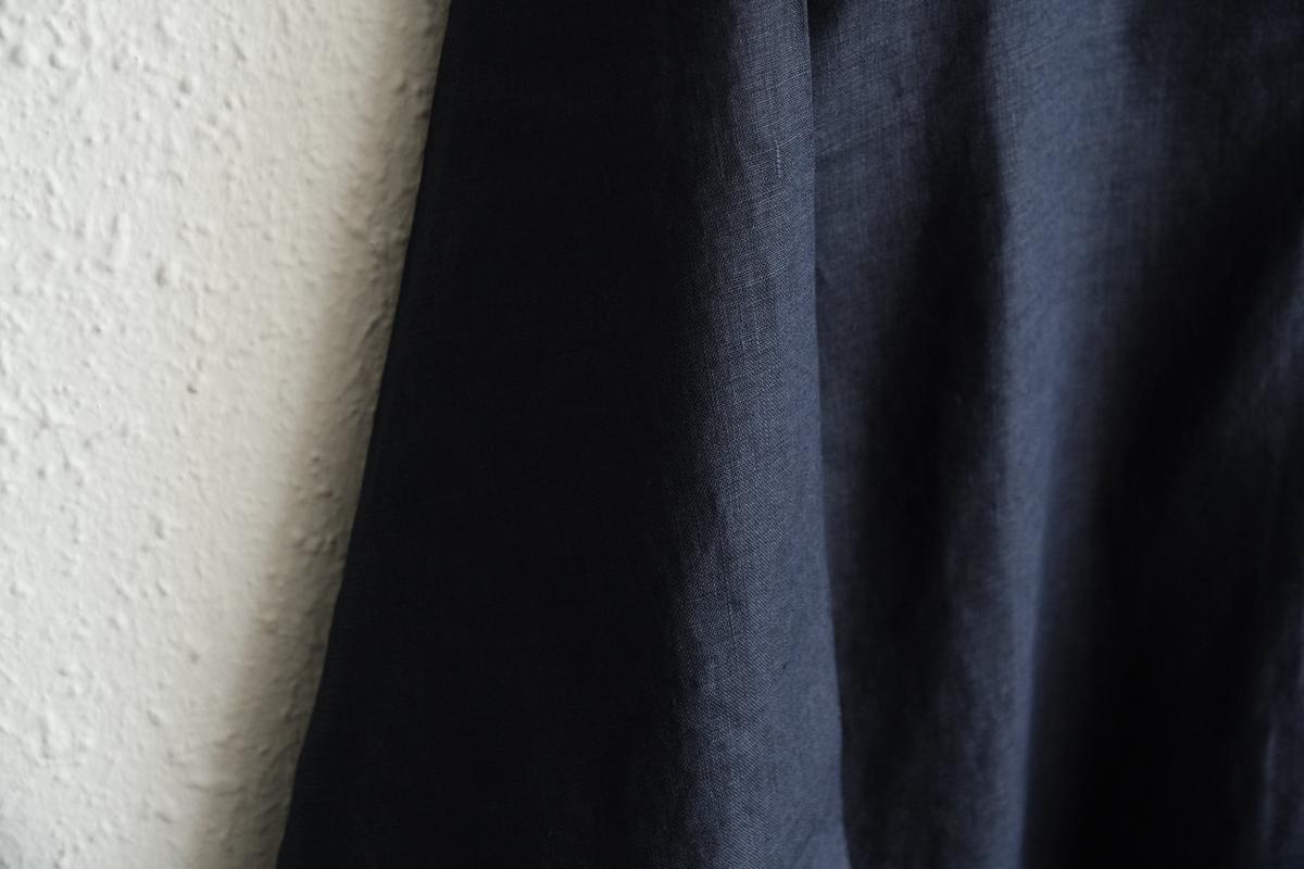 MITTAN / 大麻長袖プルオーバー 濃紺 SH-126 / unisex