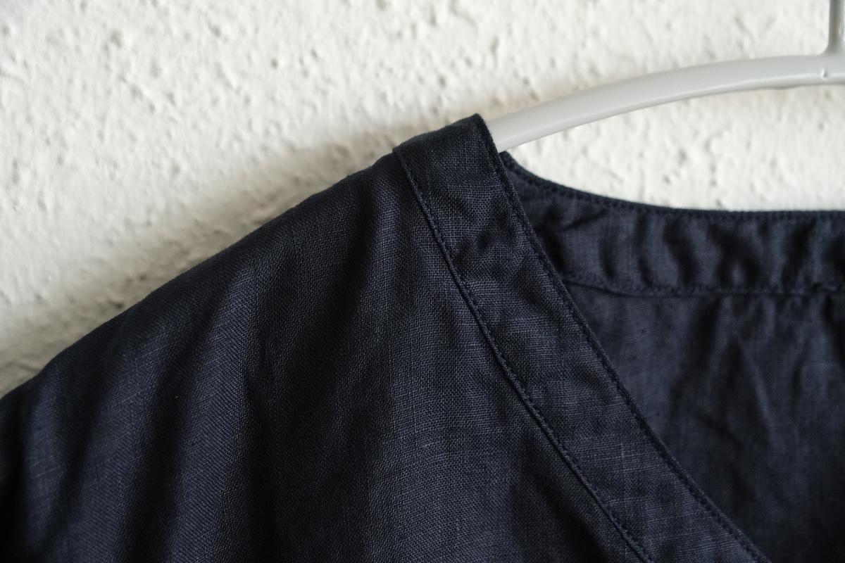 MITTAN / 大麻長袖プルオーバー 濃紺 SH-126 / unisex