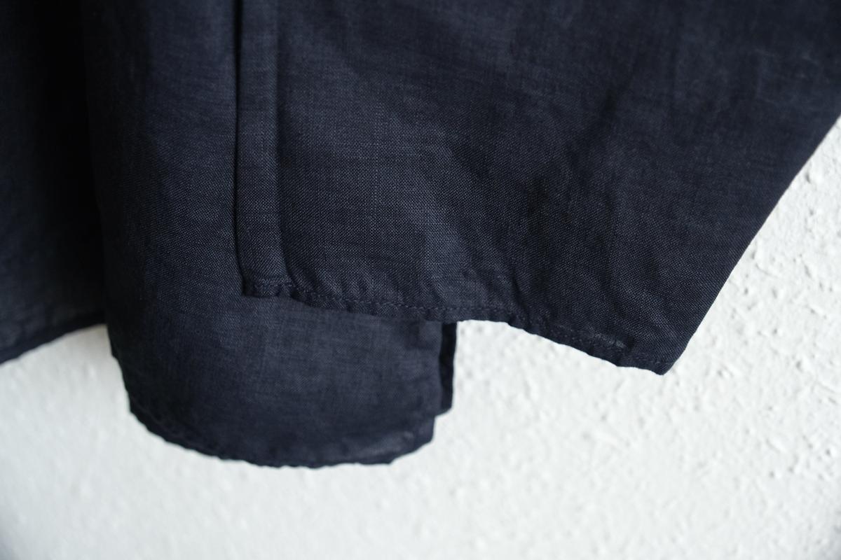 MITTAN / 大麻長袖プルオーバー 濃紺 SH-126 / unisex