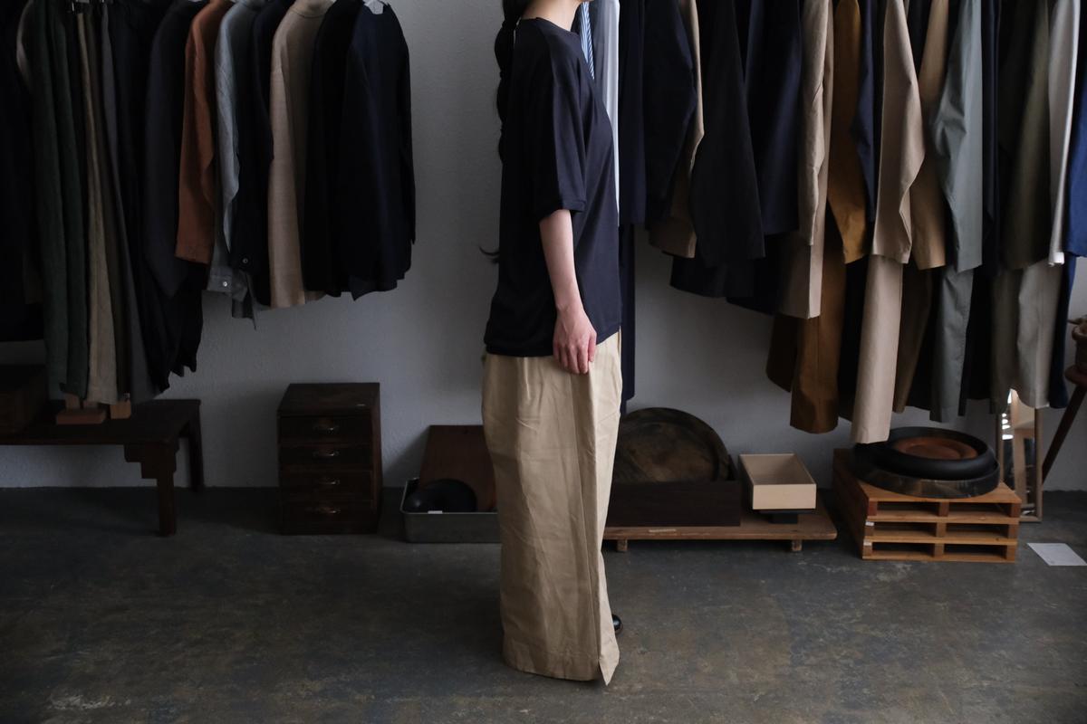 【new】enrica bagasse chino pants｜BEIGE｜PANTS145