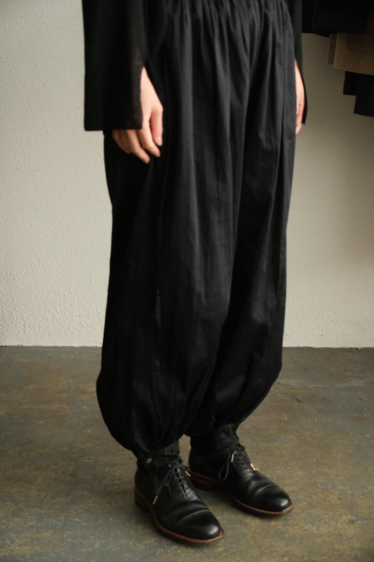 【new】enrica cotton pants｜BLACK｜PANTS156